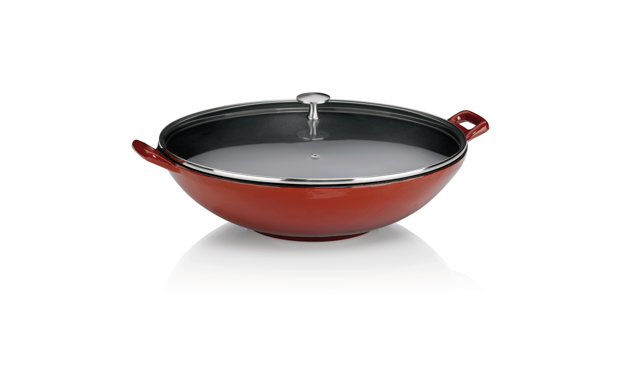 Wok Kela Calido 36 cm 4L litinový smaltovaný