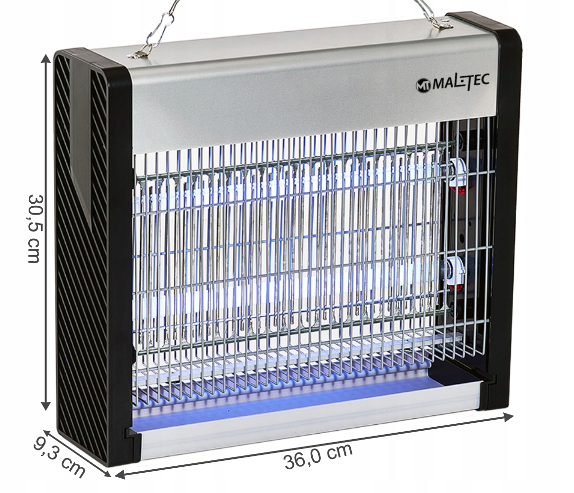 INSEKTICÍDNÍ LAMPA PRO HMYZ UV 150m2 VÝKONNÁ Hmotnost produktu s jednotlivým balením 2 kg