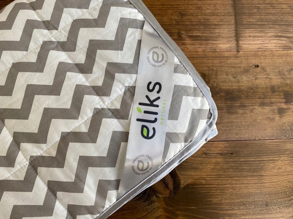 Kołdra Obciążeniowa Sensoryczna dla dziecka 100x140 3 kg Biało-szary