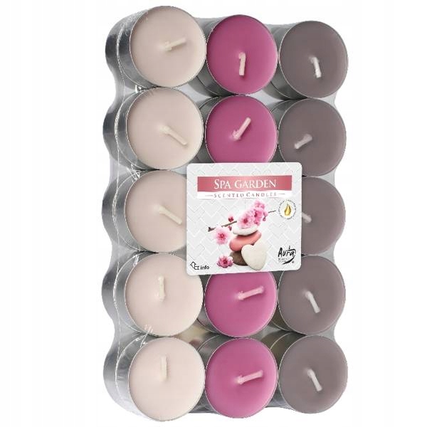 

Podgrzewacze Zapachowe Tealight Ogród Spa 4H 30szt