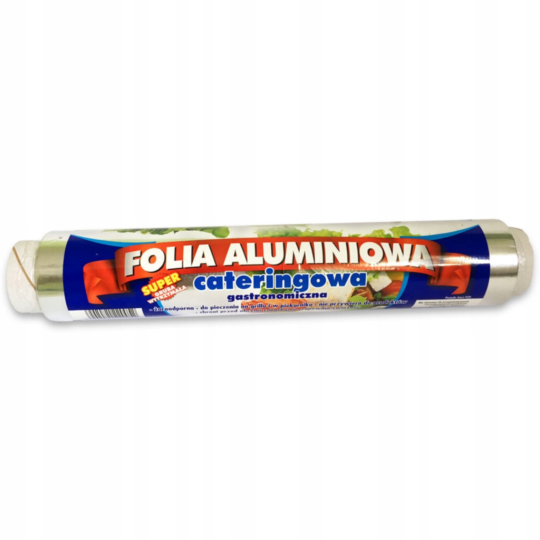 Folia Aluminiowa Cateringowa Gastronomiczna Gruba Wytrzymała 60 m x 2 szt EAN (GTIN) 5902021220052