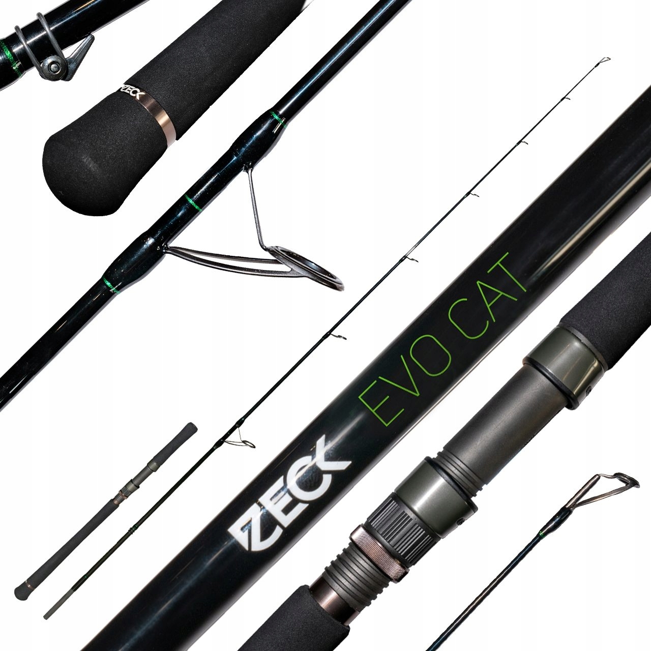 Sumcový prut na přívlač Zeck Evo Cat Spin 217 cm, 100 g