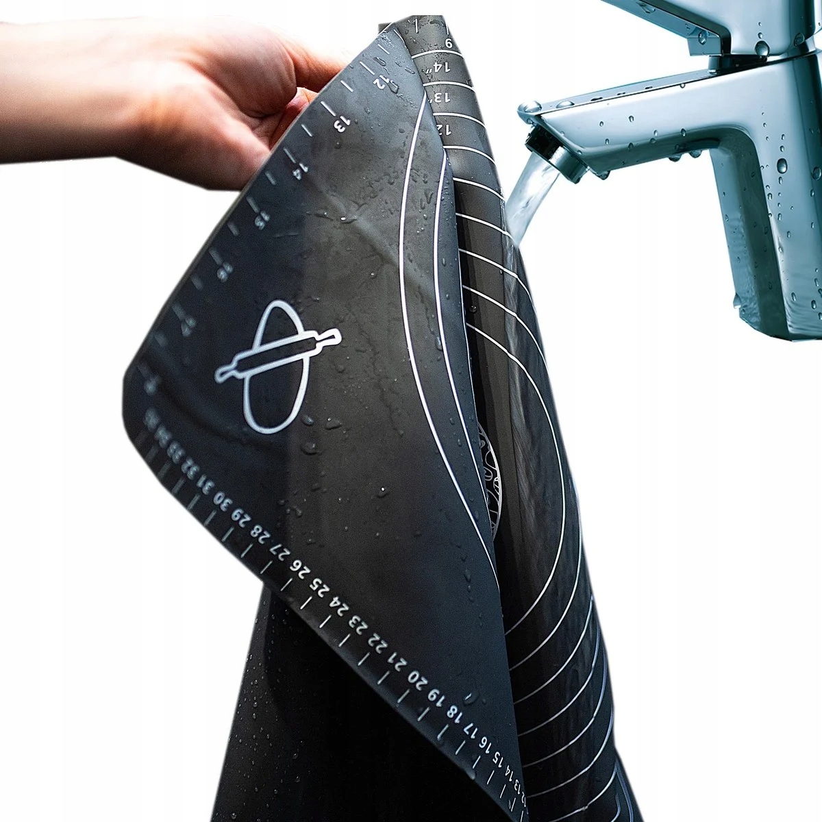 STOLNICA SILIKONOWA ZESTAW DO WYRABIANIA CIASTA MATA I WAŁEK 60x40 CM Rodzaj zestaw