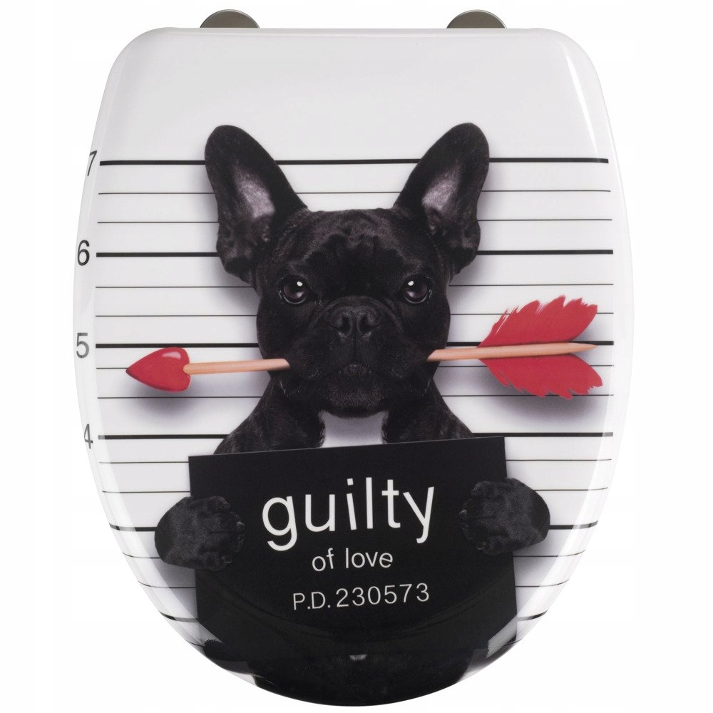 Wc doska voľne padajúca Guilty Dog Wenko