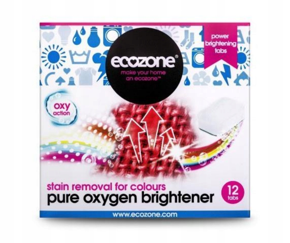 

Ecozone Odplamiacz do kolorów Pure oxygen 12 szt.