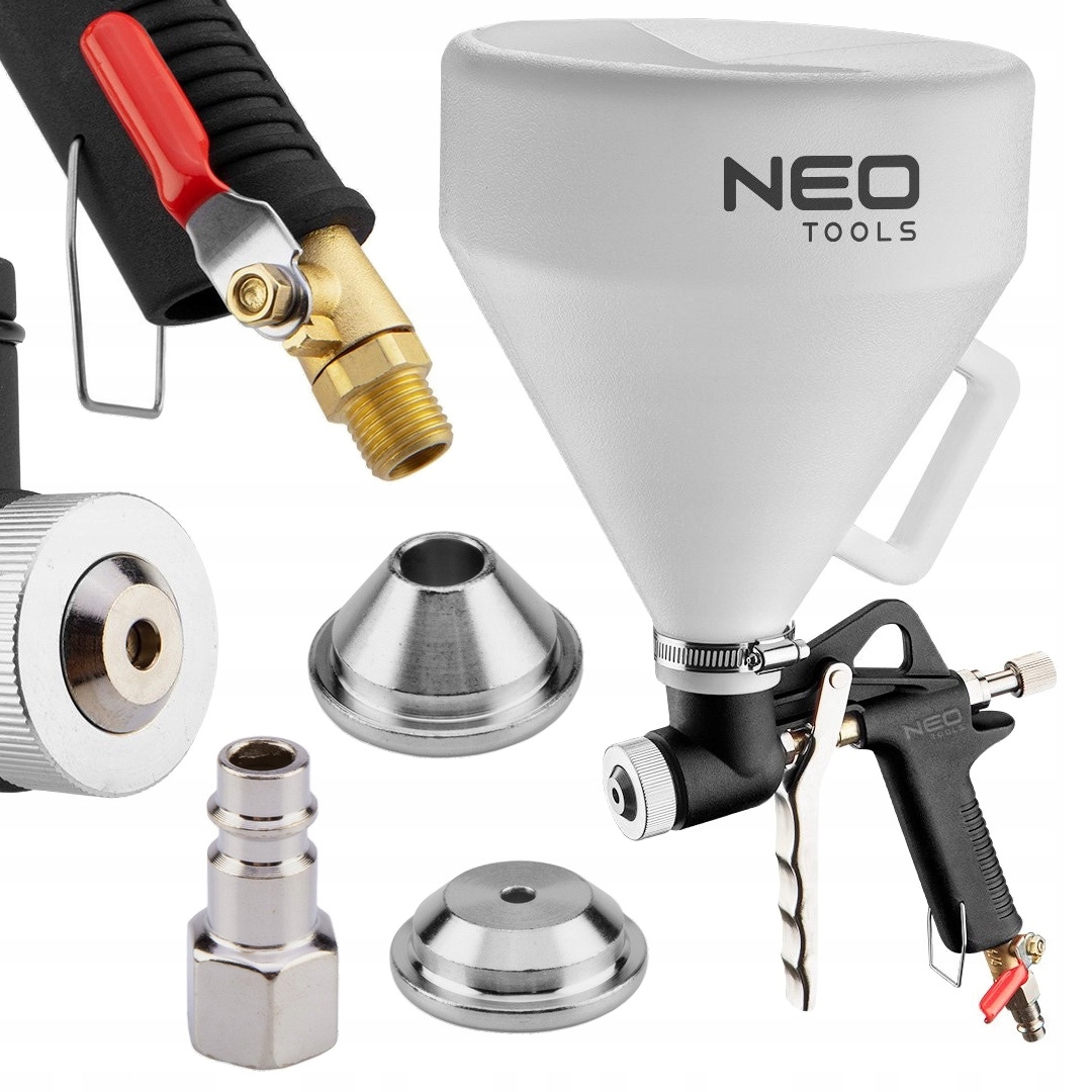 Pistole Na Omítání Malování Stěn 4,7 L 3 Trysky Neo Tools
