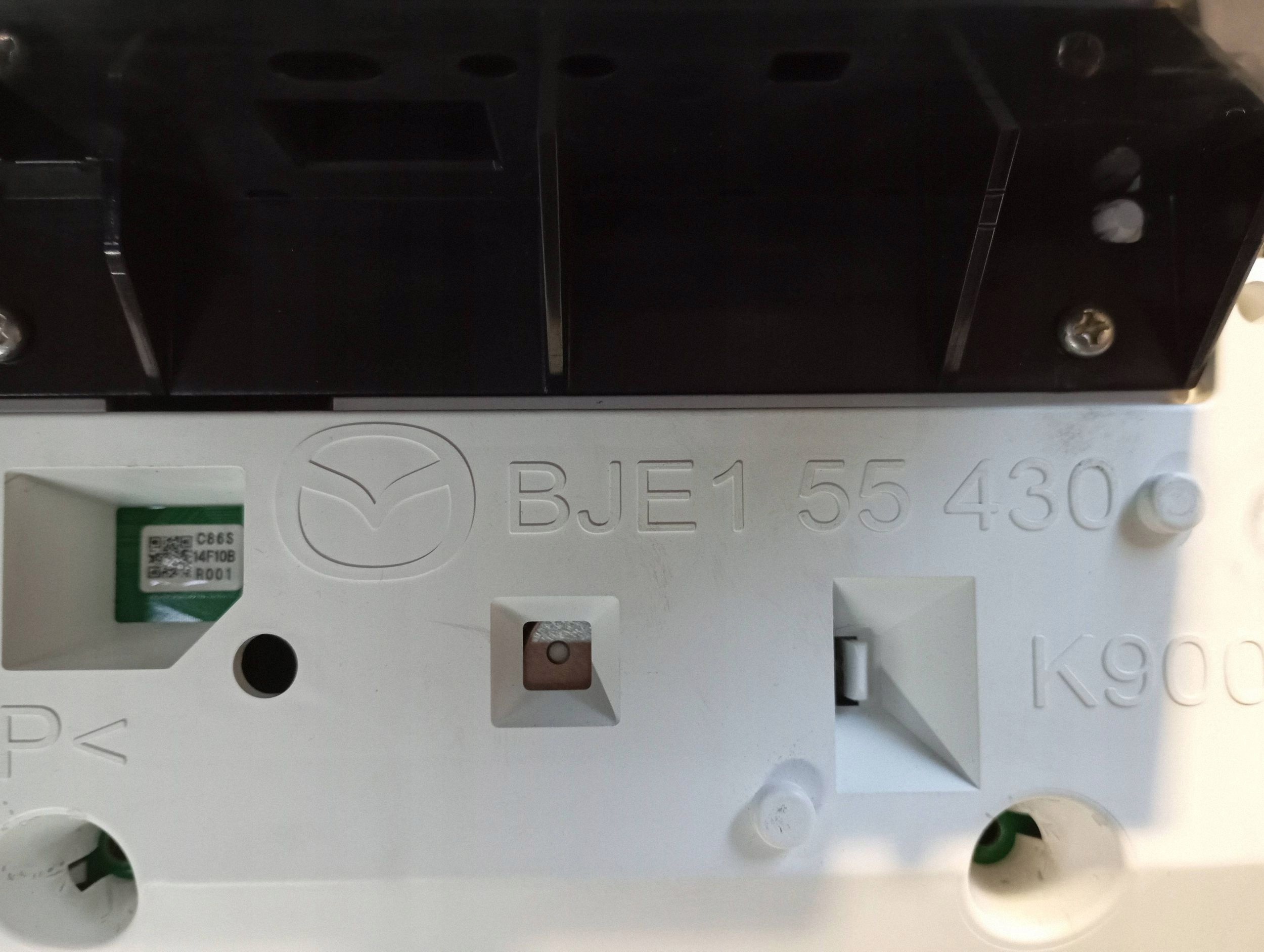 dials clock dials MAZDA 3 MM BJE155430 HEADUP