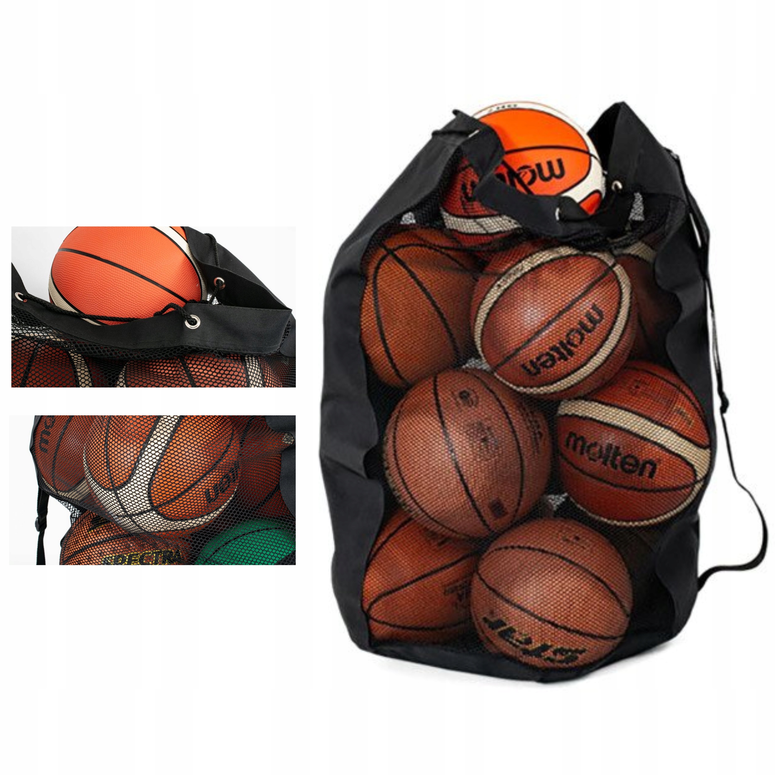 Profesjonalny Worek Na Piłki Siatkowy Torba Do Transportu Piłek Do Szkół