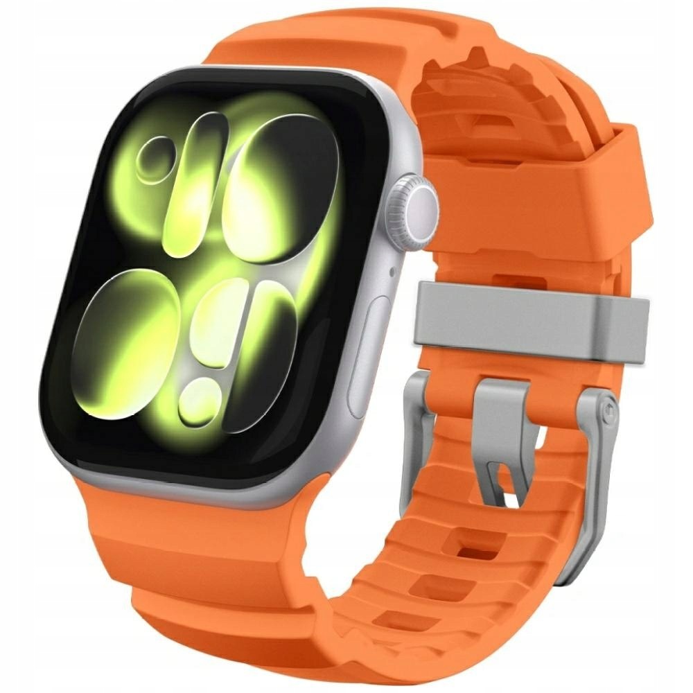Pasek Spigen WBS2 do Apple Watch 8/9/10/11/SE/Ultra (44/45/46/49mm) pomarań