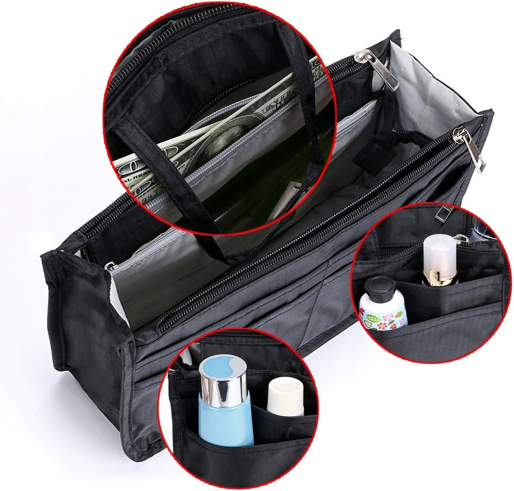 ORGANIZER DO TOREBKI WALIZKI KOSMETYCZKA Kuferek TURYSTYCZNA TORBA pojemna EAN (GTIN) 671339392809