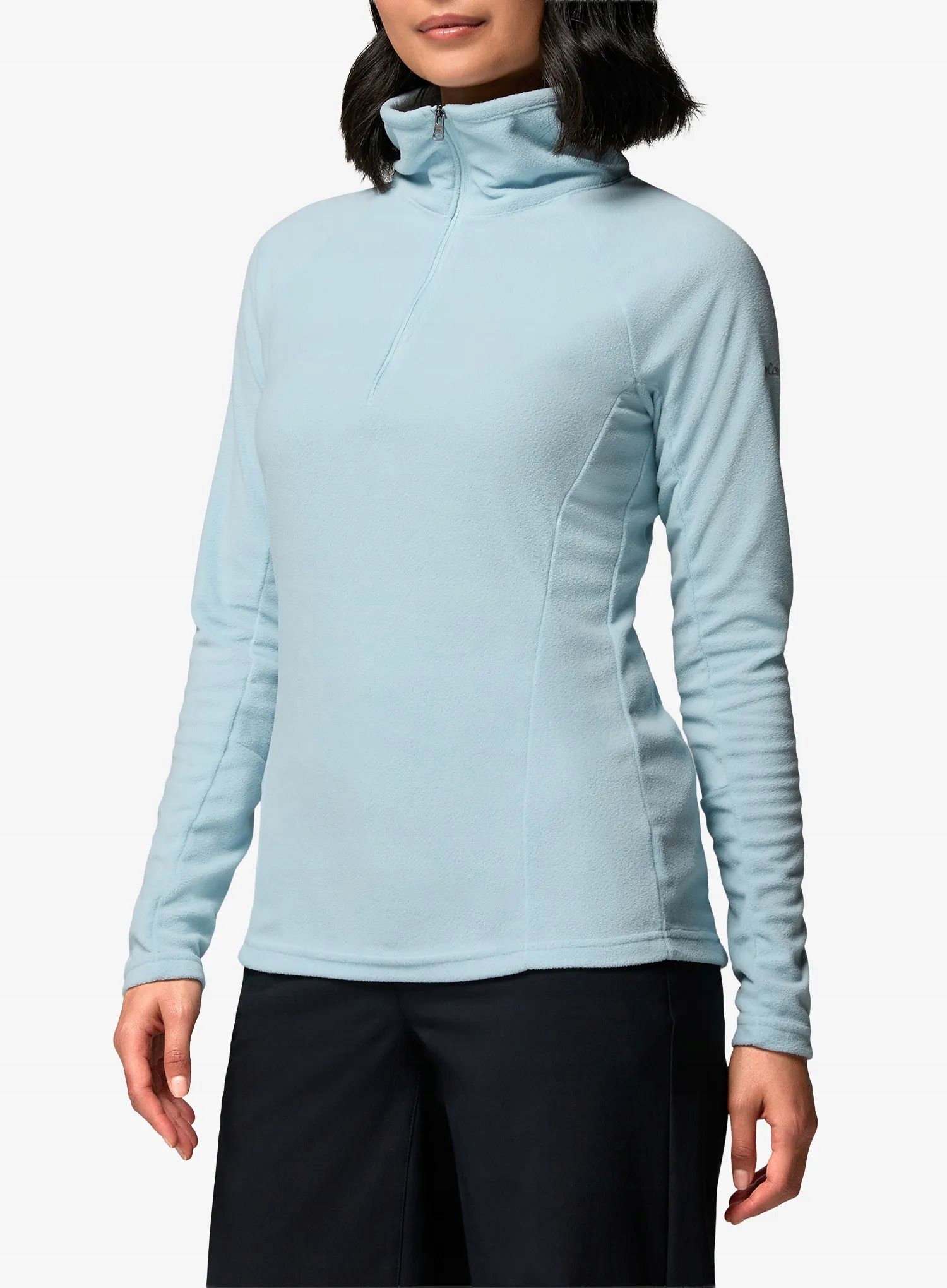 Bluza damska bez kaptura Columbia Glacial IV 1/2 Zip marine light Xs