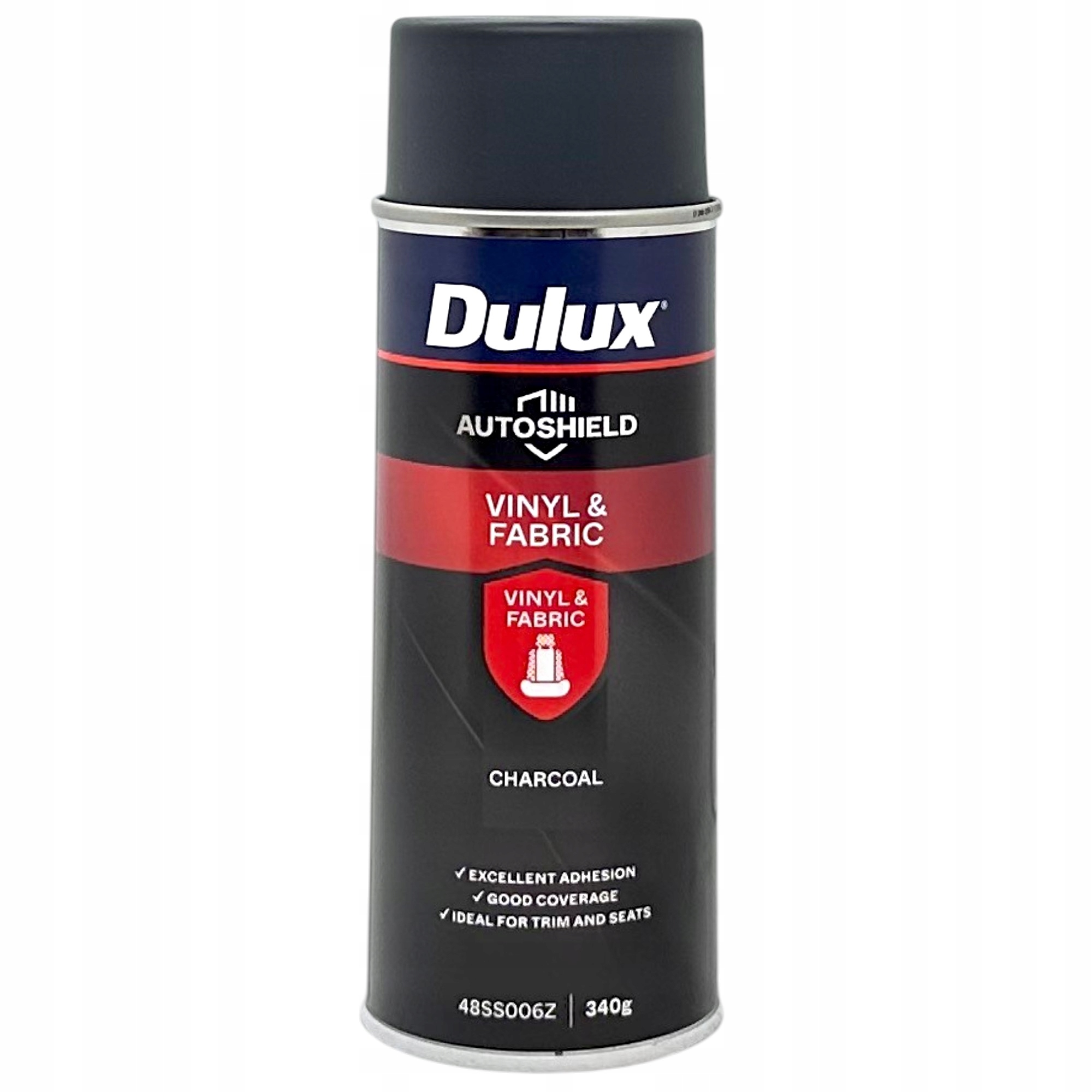 Lakier do renowacji Foteli i Boczków Samochodowych Ciemny Szary Spray 400ML