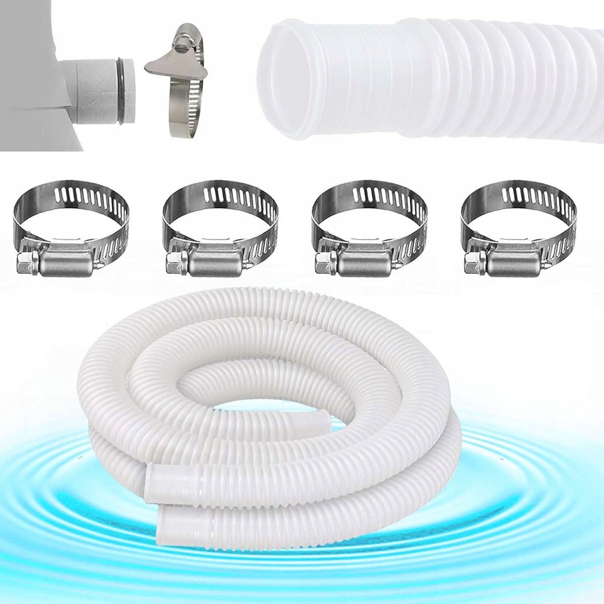 2x Hadice Trubka 32 mm Bazénová pro filtrační čerpadlo 3M