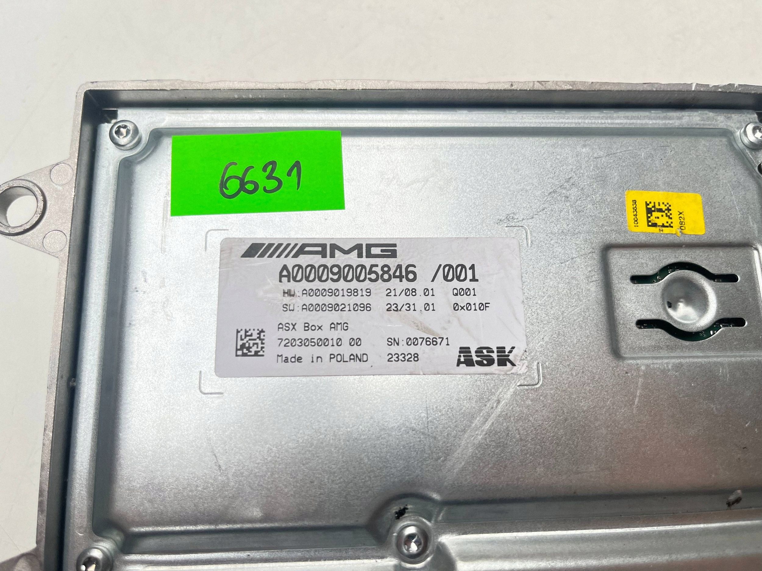 amplifier MERCEDES-BENZ C W206 A0009005846 original!