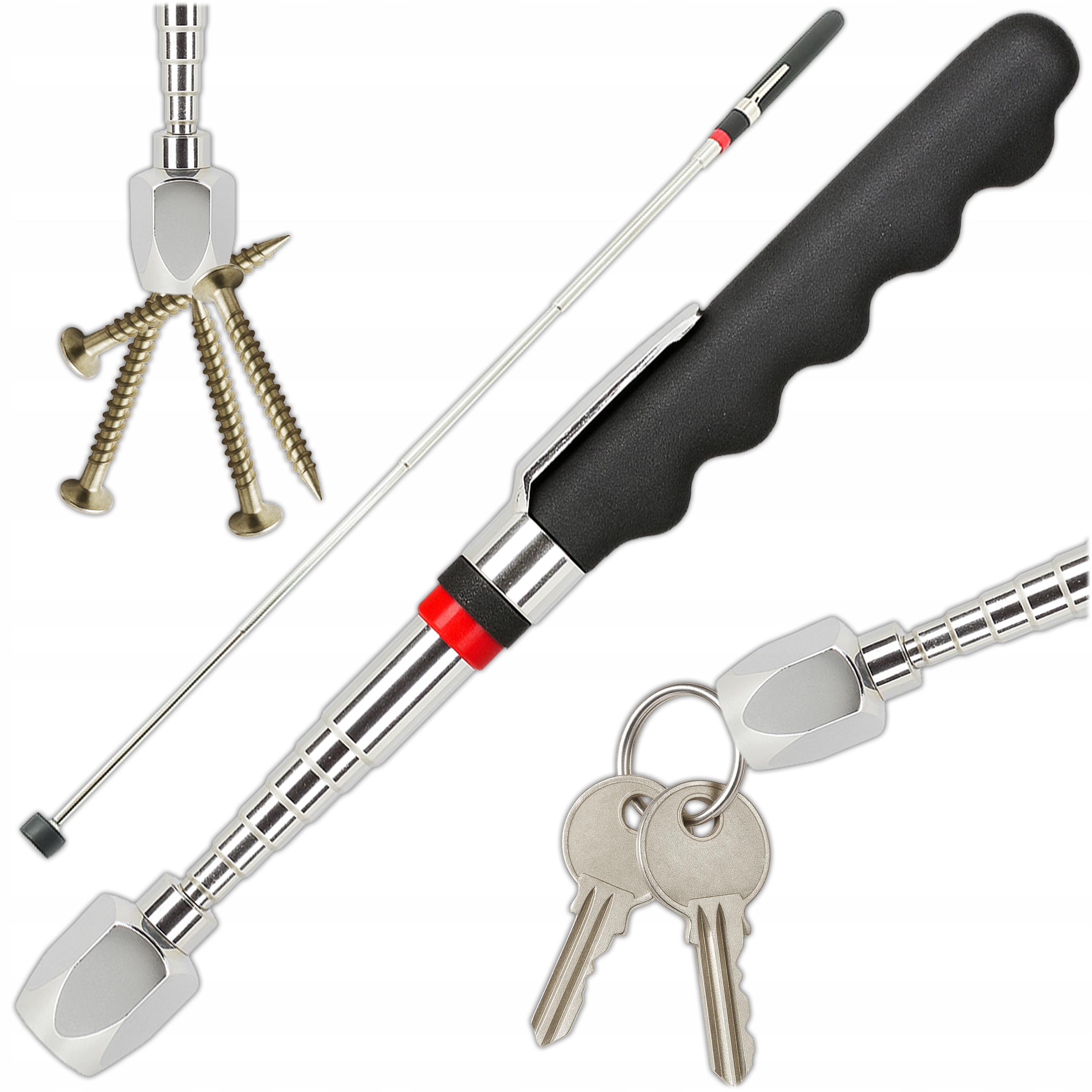 Chwytak teleskopowy KRUMAD magnetyczny 77,5 cm 16 lb