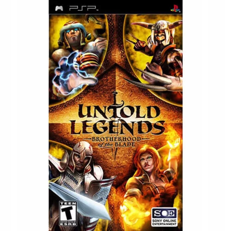 UNTOLD LEGENDS BROTHERHOOD OF THE BLADE GRA PSP