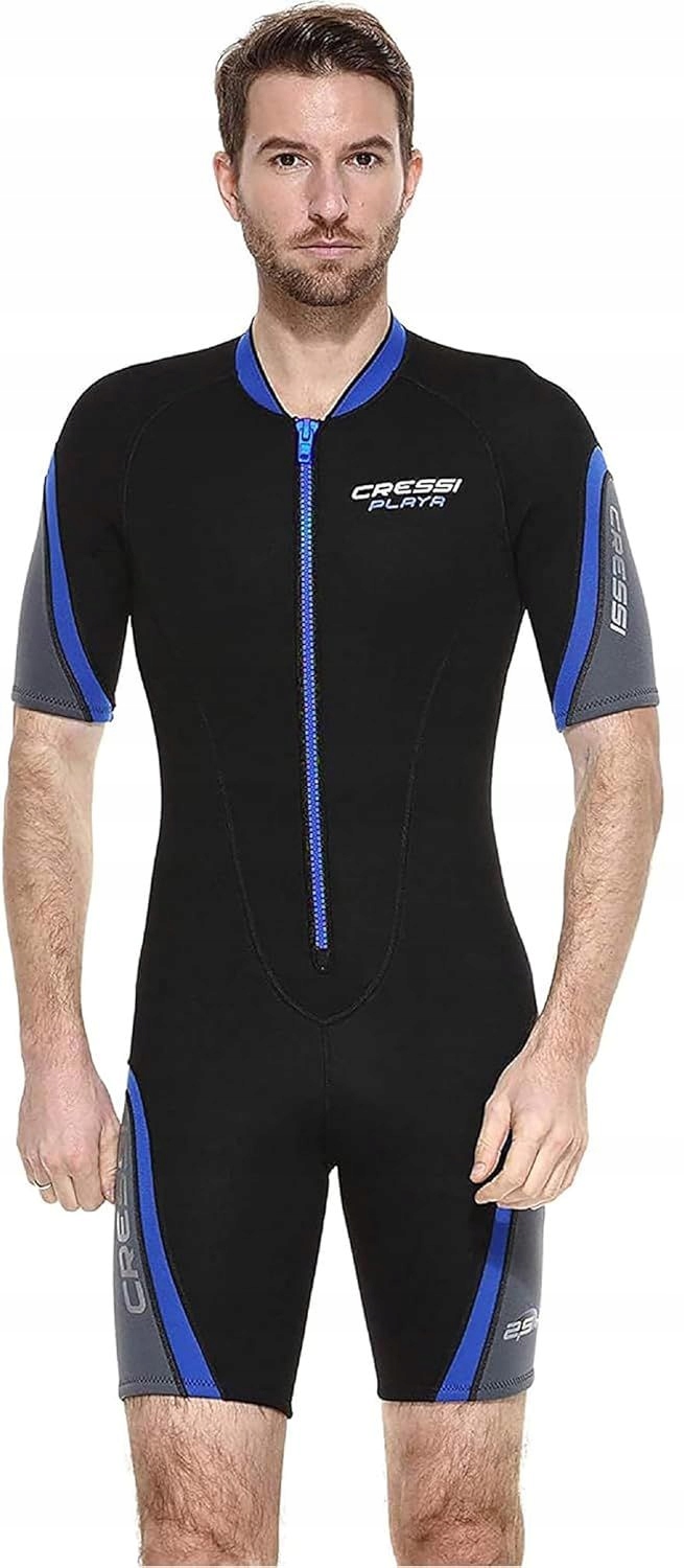 Pánská Neoprenová Pěna Cressi Playa 2,5 MM L/4 Černo-modrá