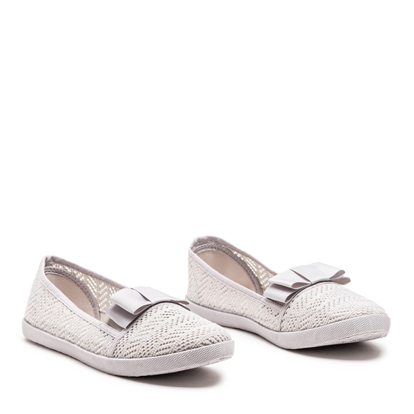 

HJ1715-26 Grey Jasnoszare Tenisówki Slip-on 37
