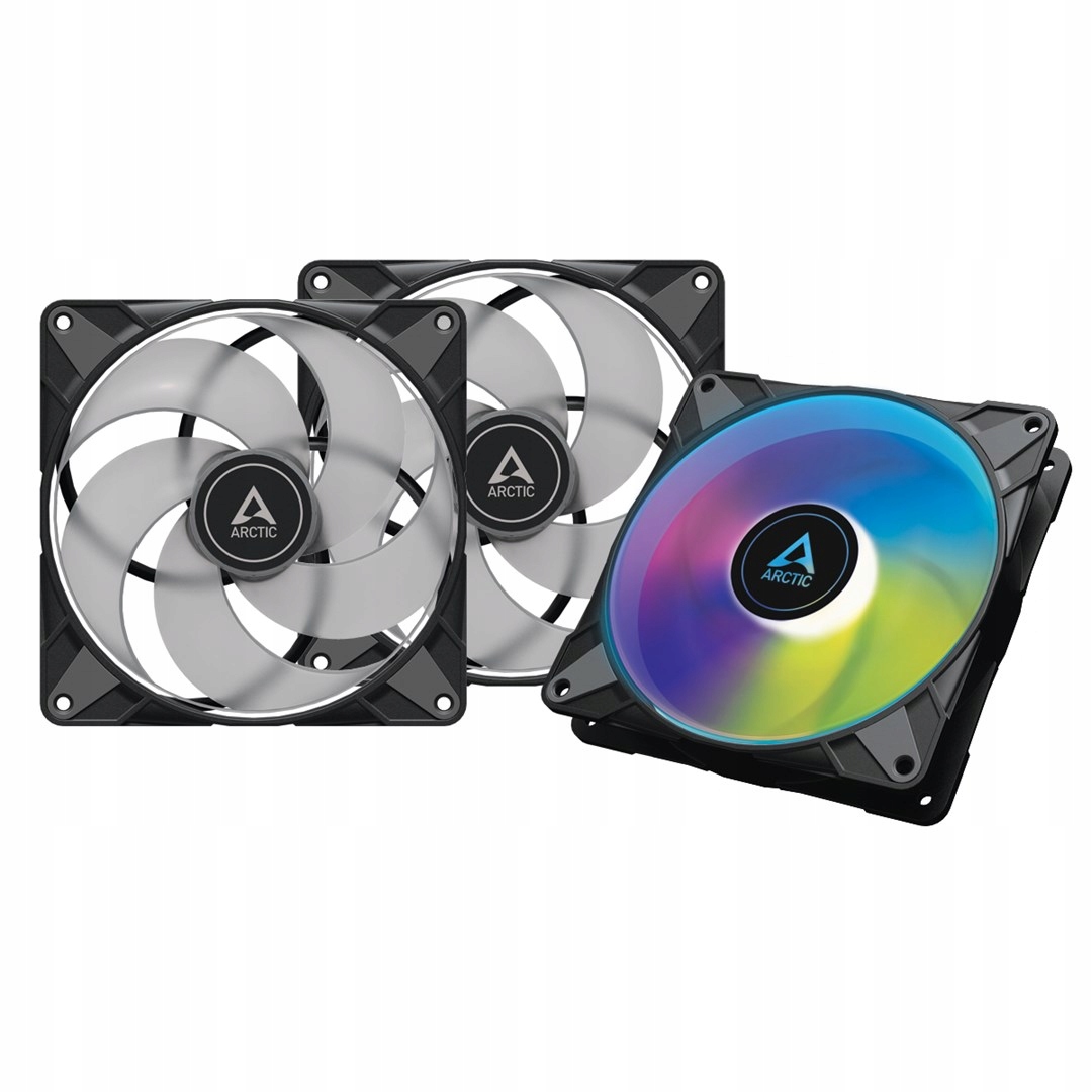 Arctic P14 ventilátor (3 ks) 140mm Pwm Pst Argb černý