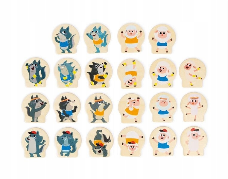 Gra strategiczna Zawody gimnastyczne Janod Typ Podstawa