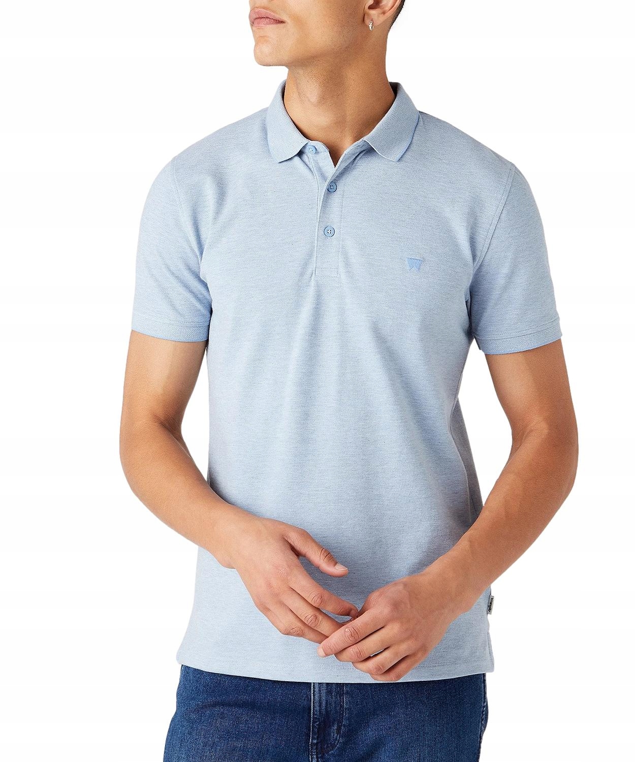 

Koszulka Wrangler Polo W7H7KEB40 Della Blue XL