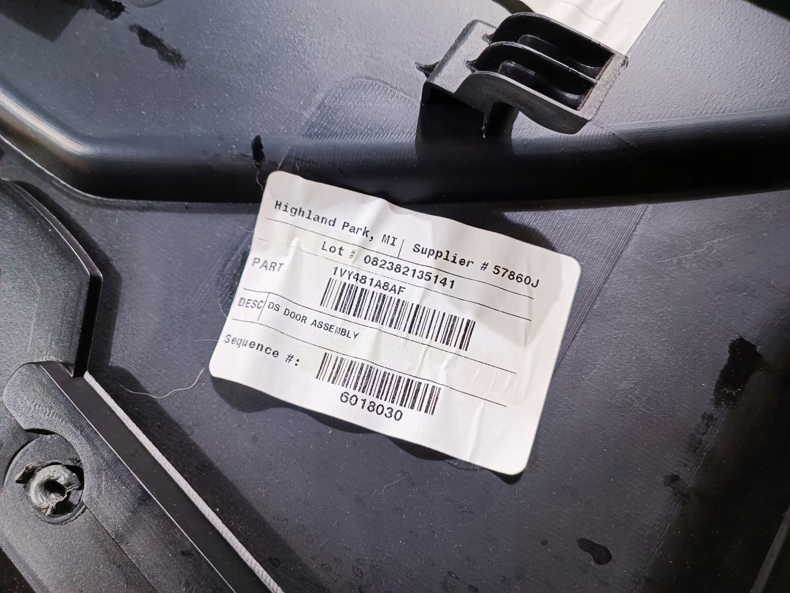 side door right front Dodge RAM 1500 2013-2018