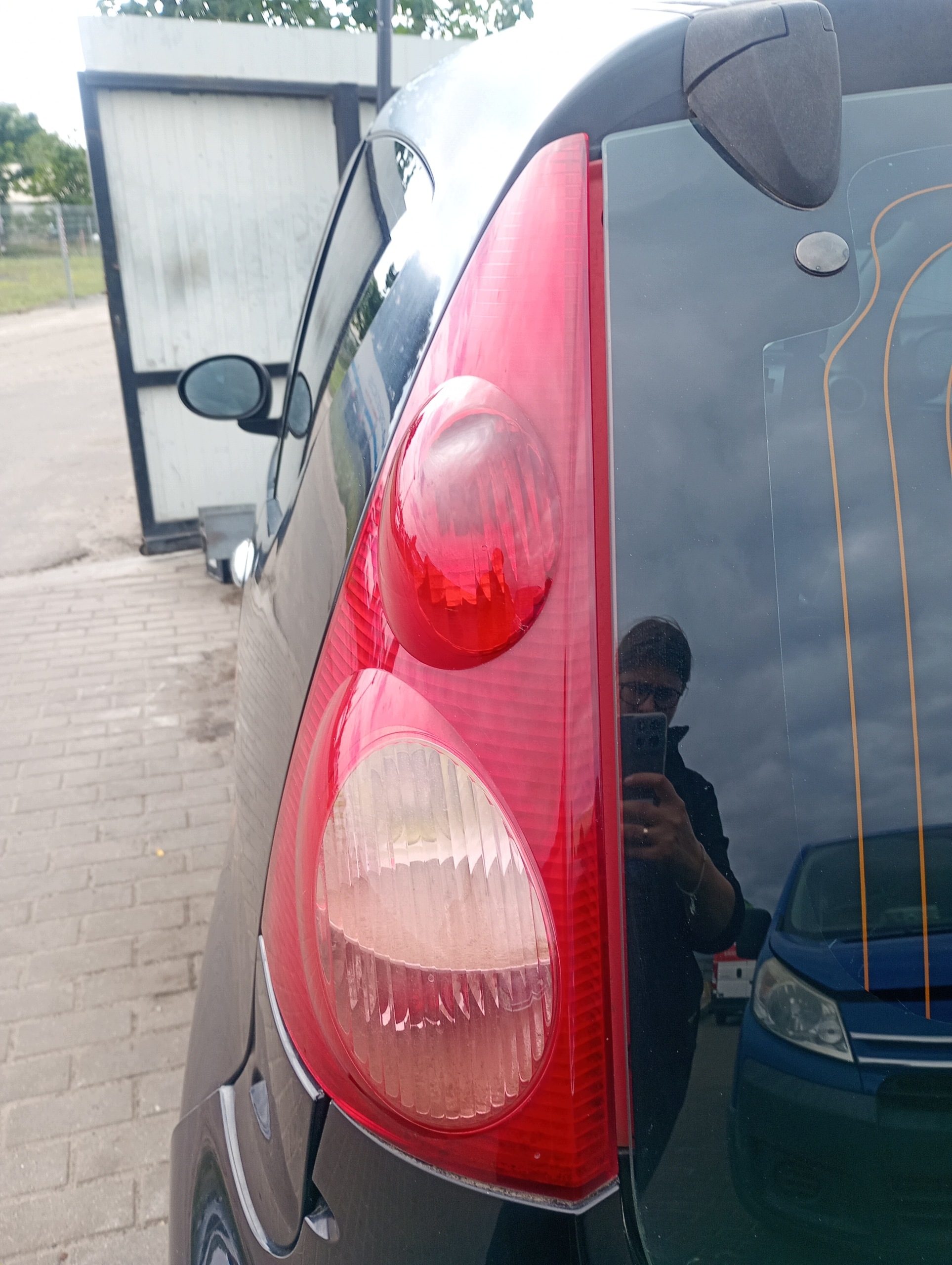 light left rear rear part Peugeot 107 FL 08-14