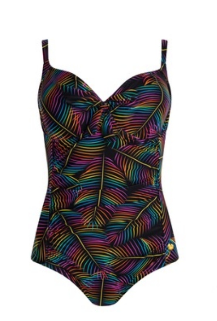 Self Jednodílné Plavky GALAPAGOS12 Multi Černá 46D /90D