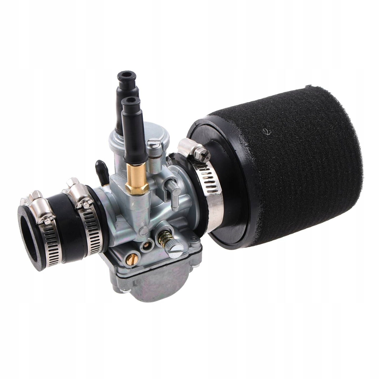 Gaźnik Wsk 125 21mm króciec filtr powietrza gąbka ssanie ręczne Delux