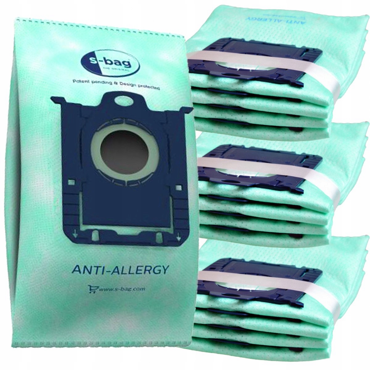 Worki S-bag do odkurzacza Hygiene Anti-Allergy antyalergiczne E206S 12szt
