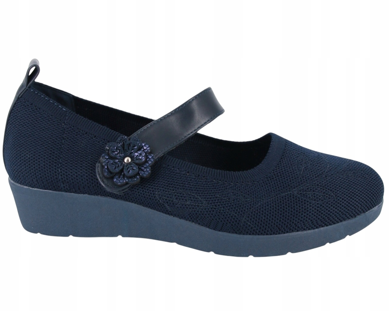 Pohodlné Baleríny Pásek Kolem Kotníku Elastický Materiál Polobotky 44