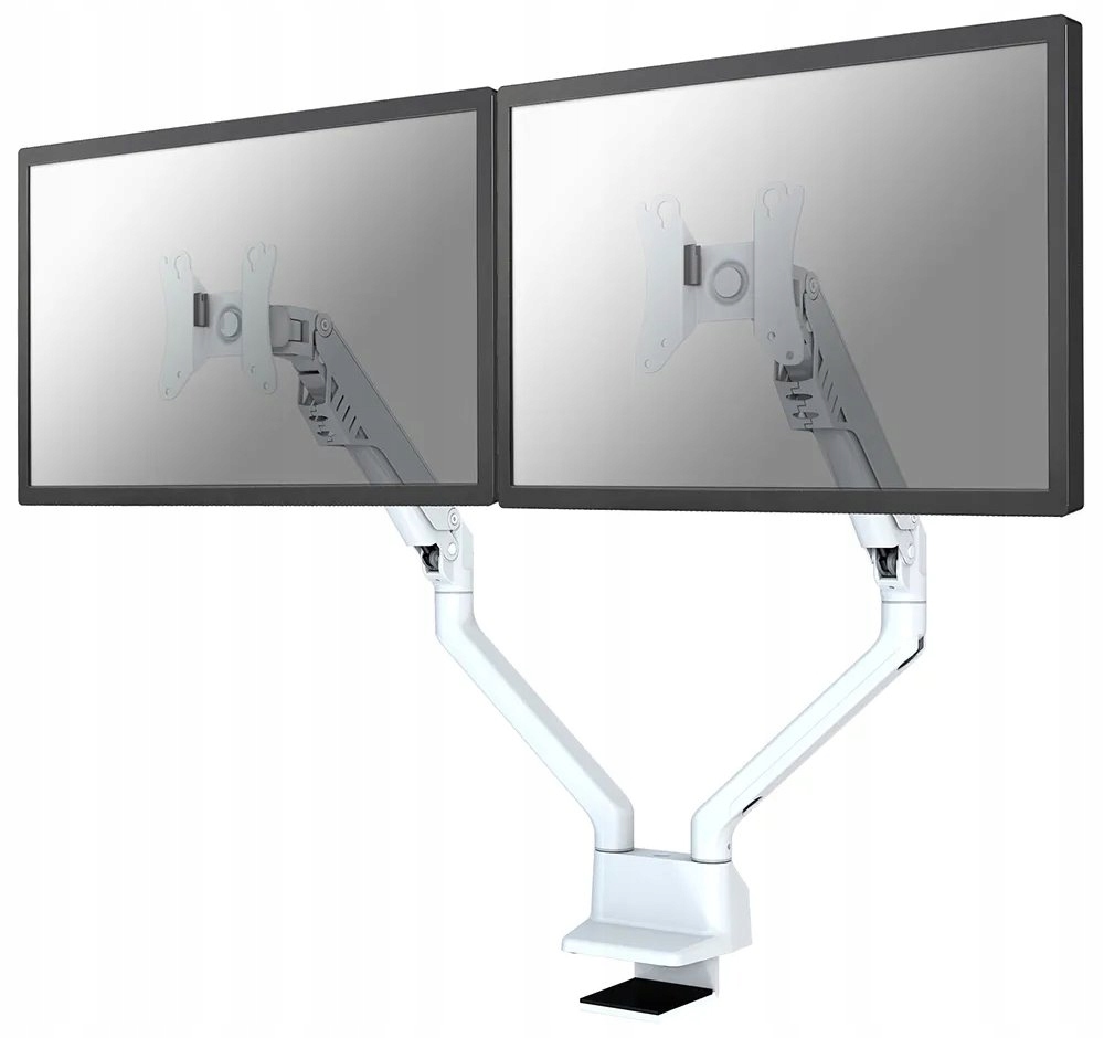 Neomounts FPMA-D750DWHITE2 Flat Screen Desk Mount (clamp/grommet) Whi