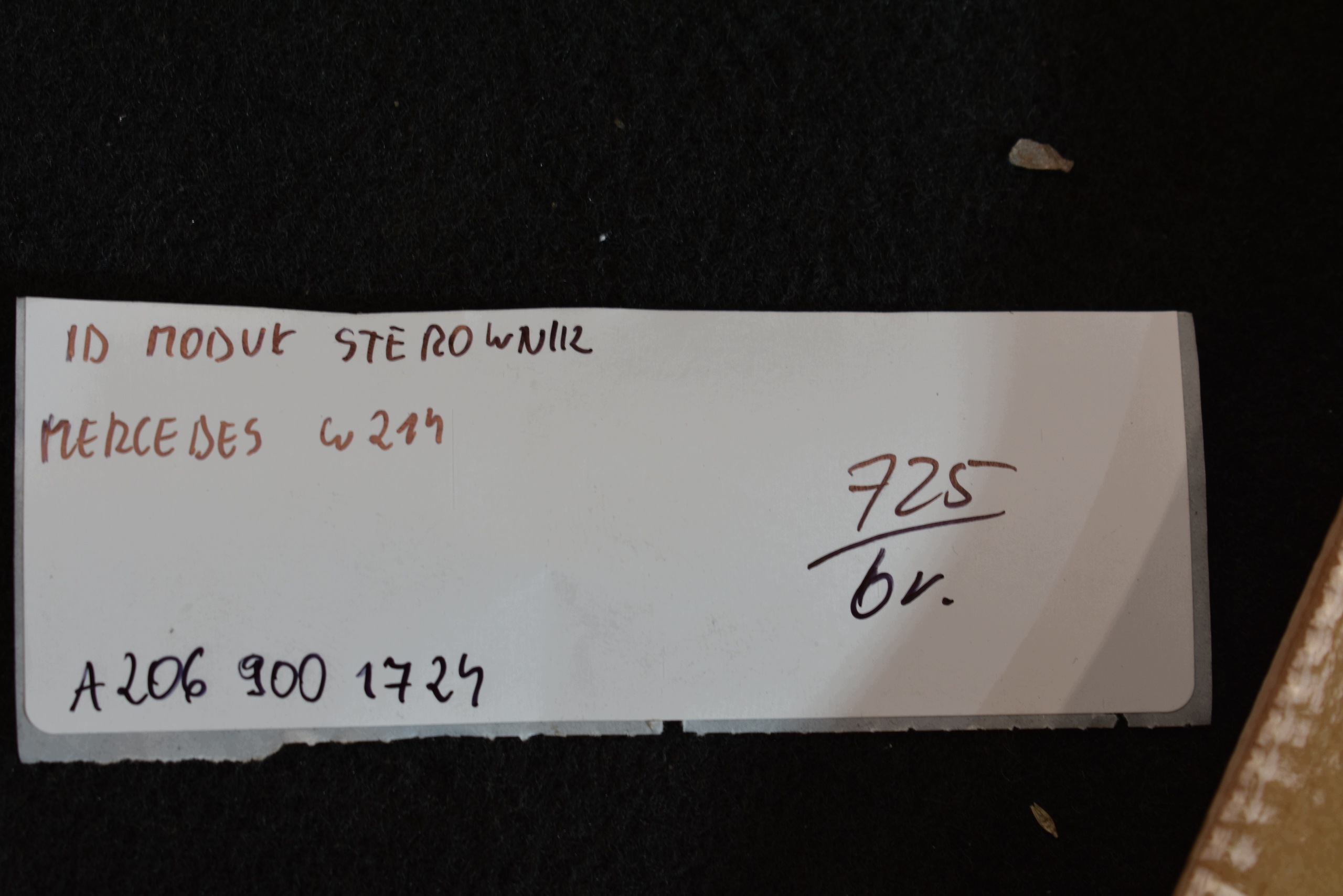 perfect condition module control unit MERCEDES W214 1