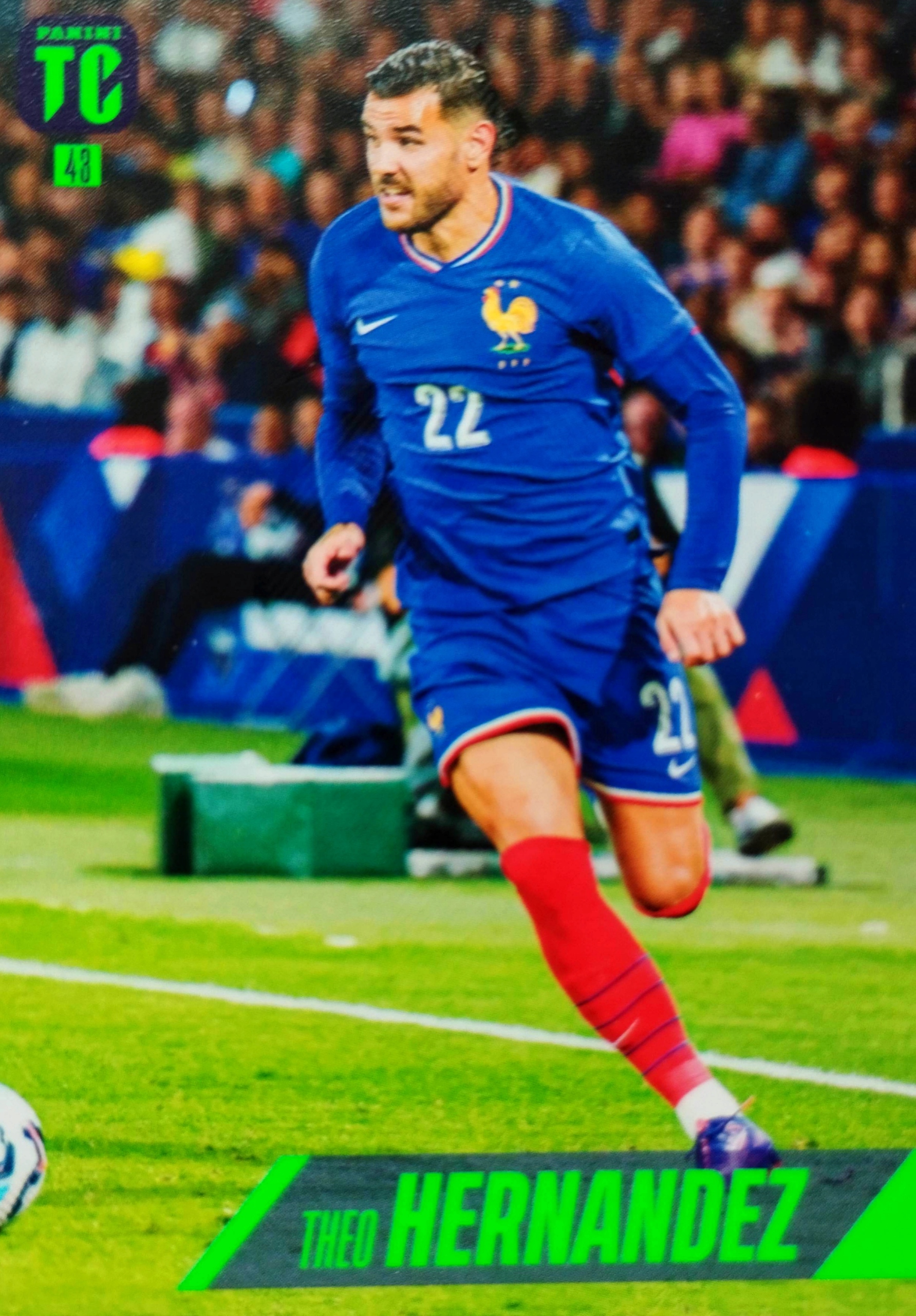 Panini Fifa Top Class 2025 Base Left-Back 43 Theo Hernandez Francja
