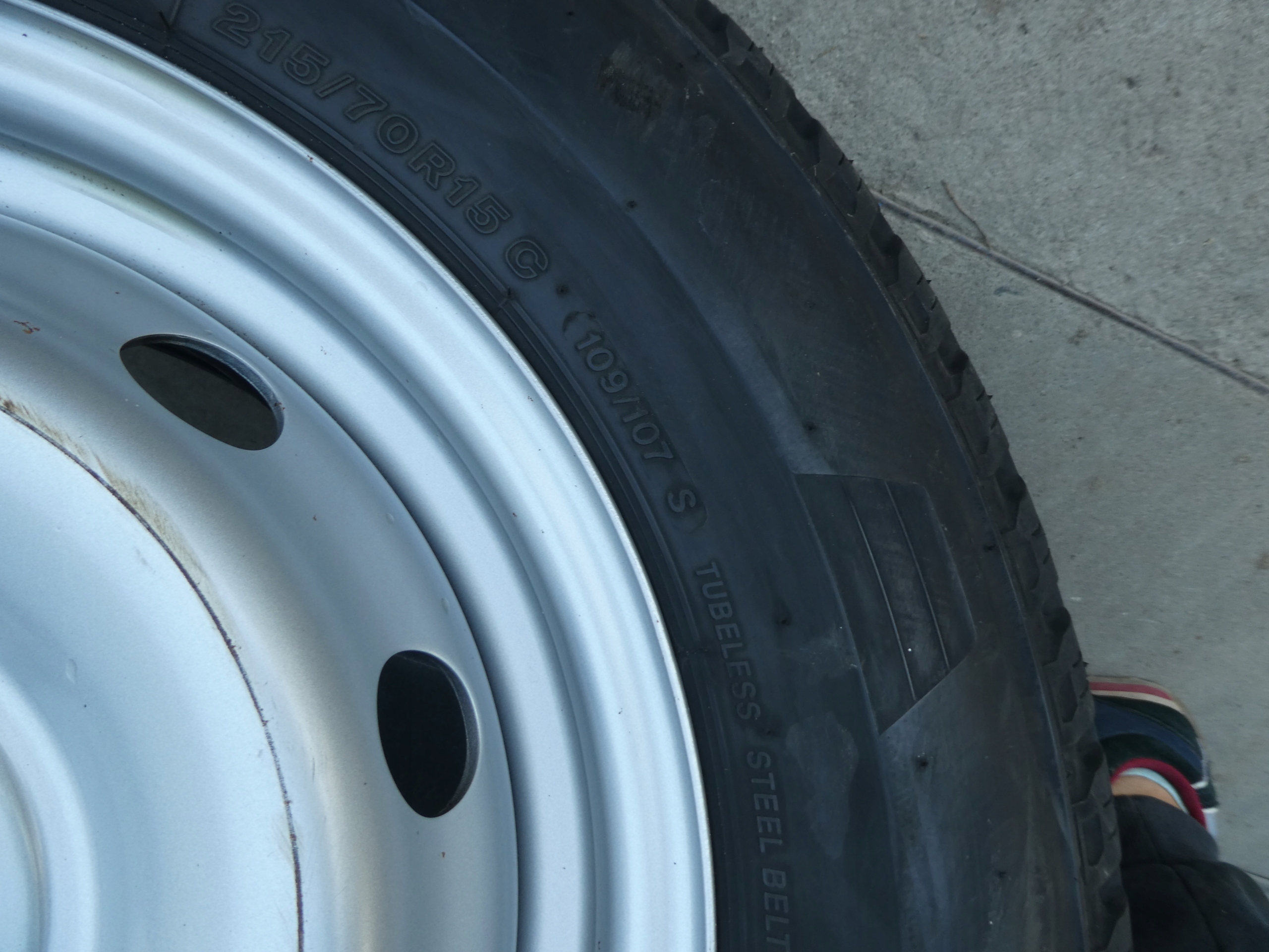 wheel spare 215/70/15 DUCATO III BOXER JUMPER II