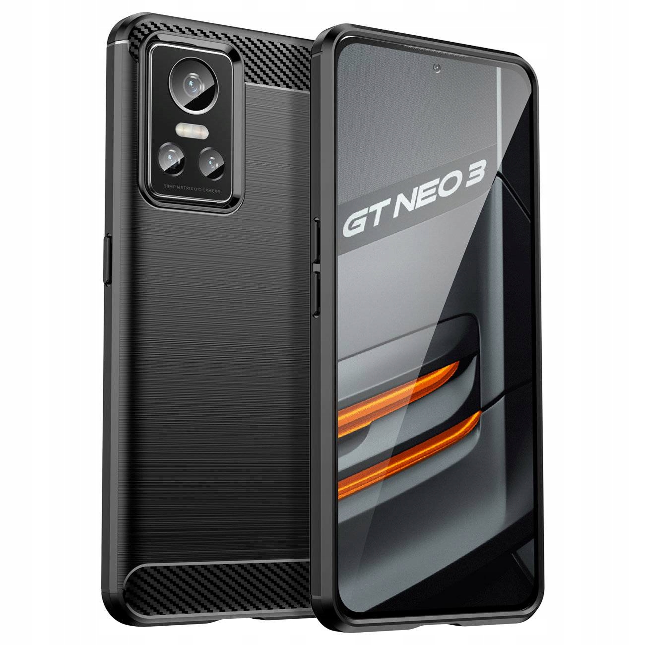 Etui do Realme Gt Neo 3 Carbon Case Pancerne