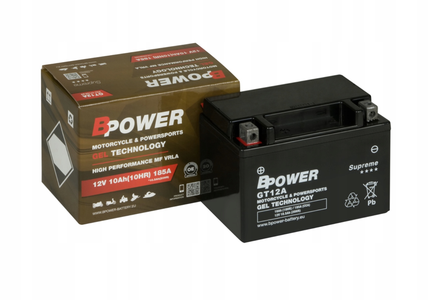 Akumulator GT12B BPOWER YUASA YT12B MBTX12B