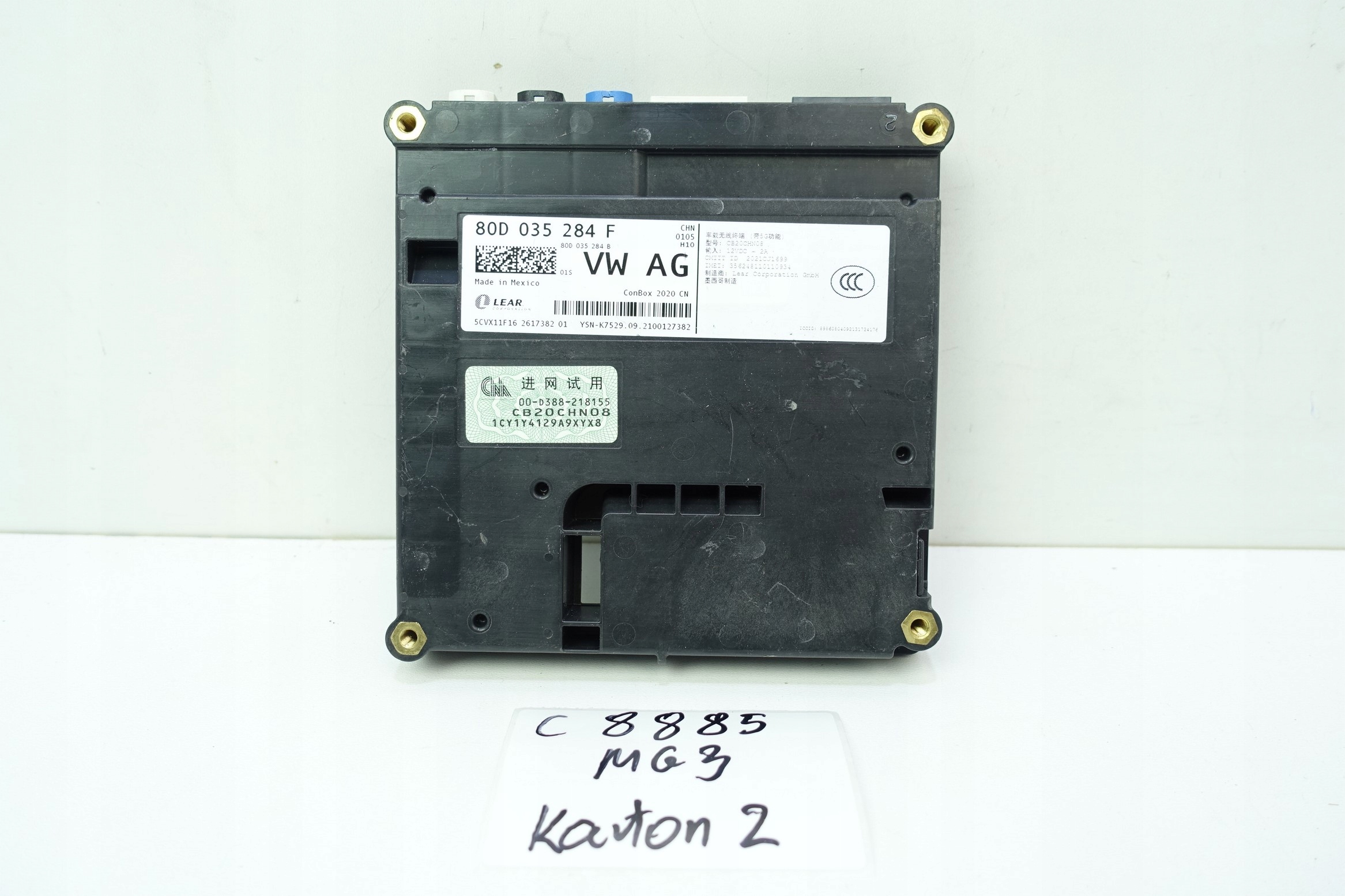 modul Bedienteil WZYWANIA POMOCY SOS 80D035284F
