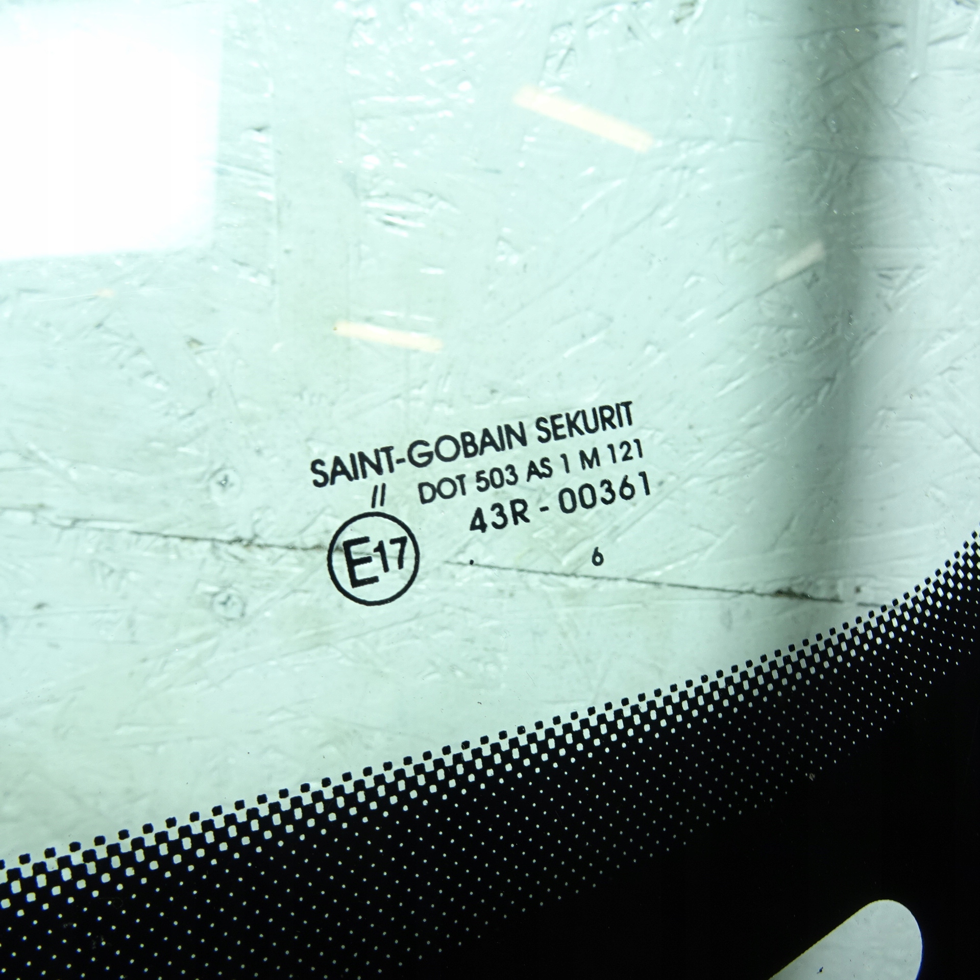 SKODA OCTAVIA II window front sensor mirror