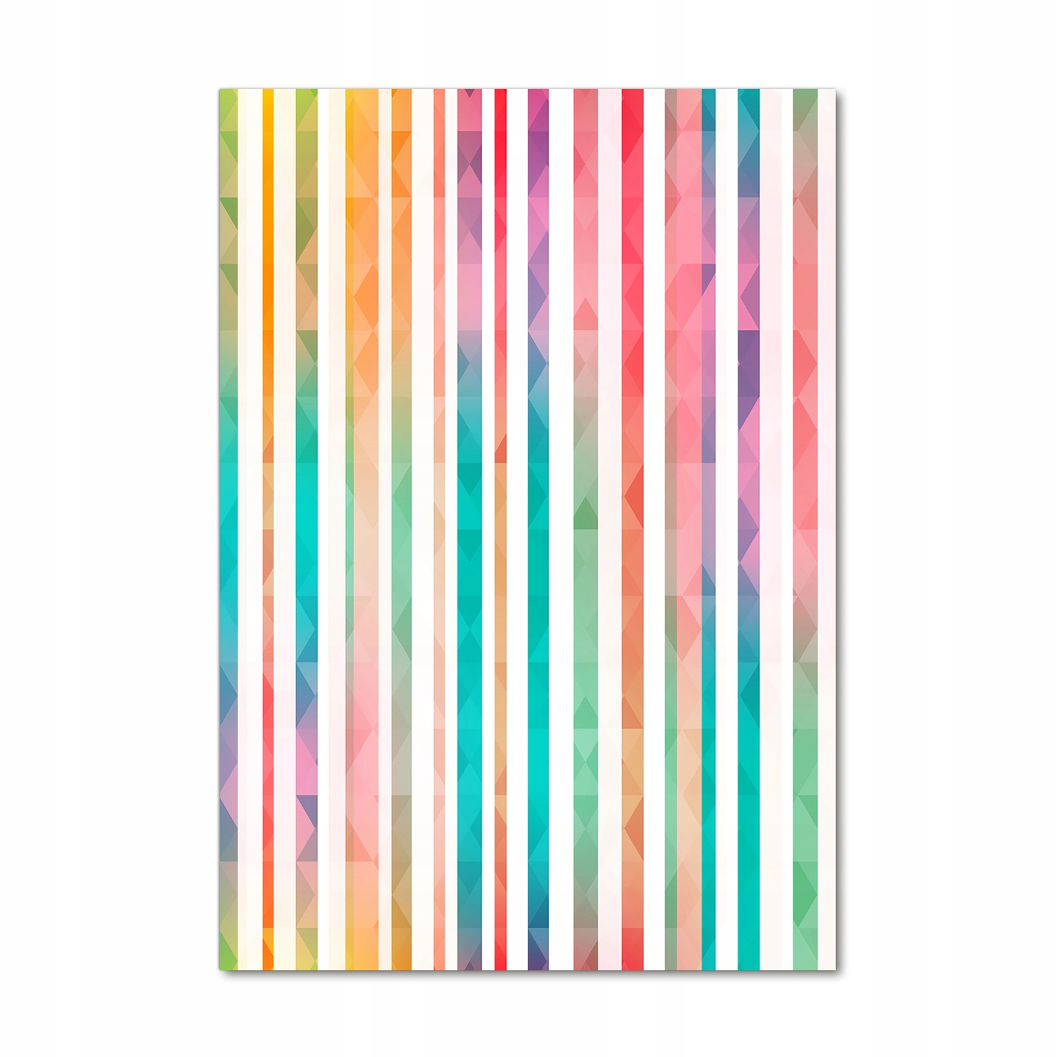 

Foto obraz akryl do salonu Kolorowe paski 70x100cm