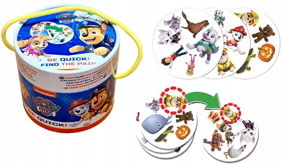 Gra. Bądź jak najszybszy. Be Quick! Paw Patrol