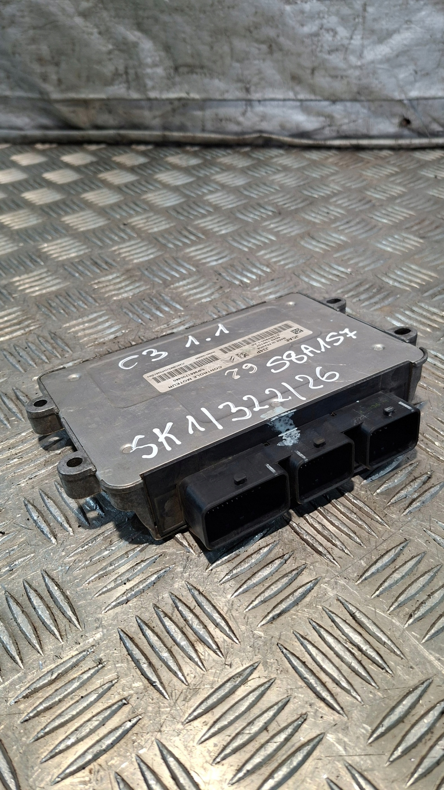control unit of the engine CITROEN C3 1.2