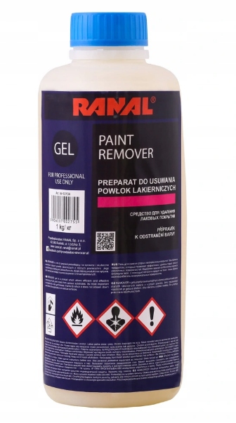 

Ranal Remover Zmywacz Powłok Lakierniczych 1Kg