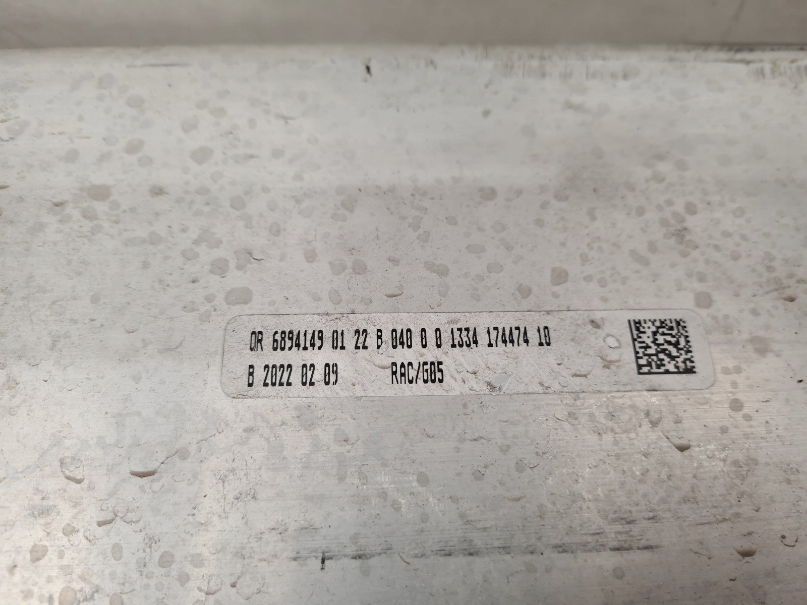 BMW X5 G05 SUBFRAME AXLE BEAM REAR PART 6894149