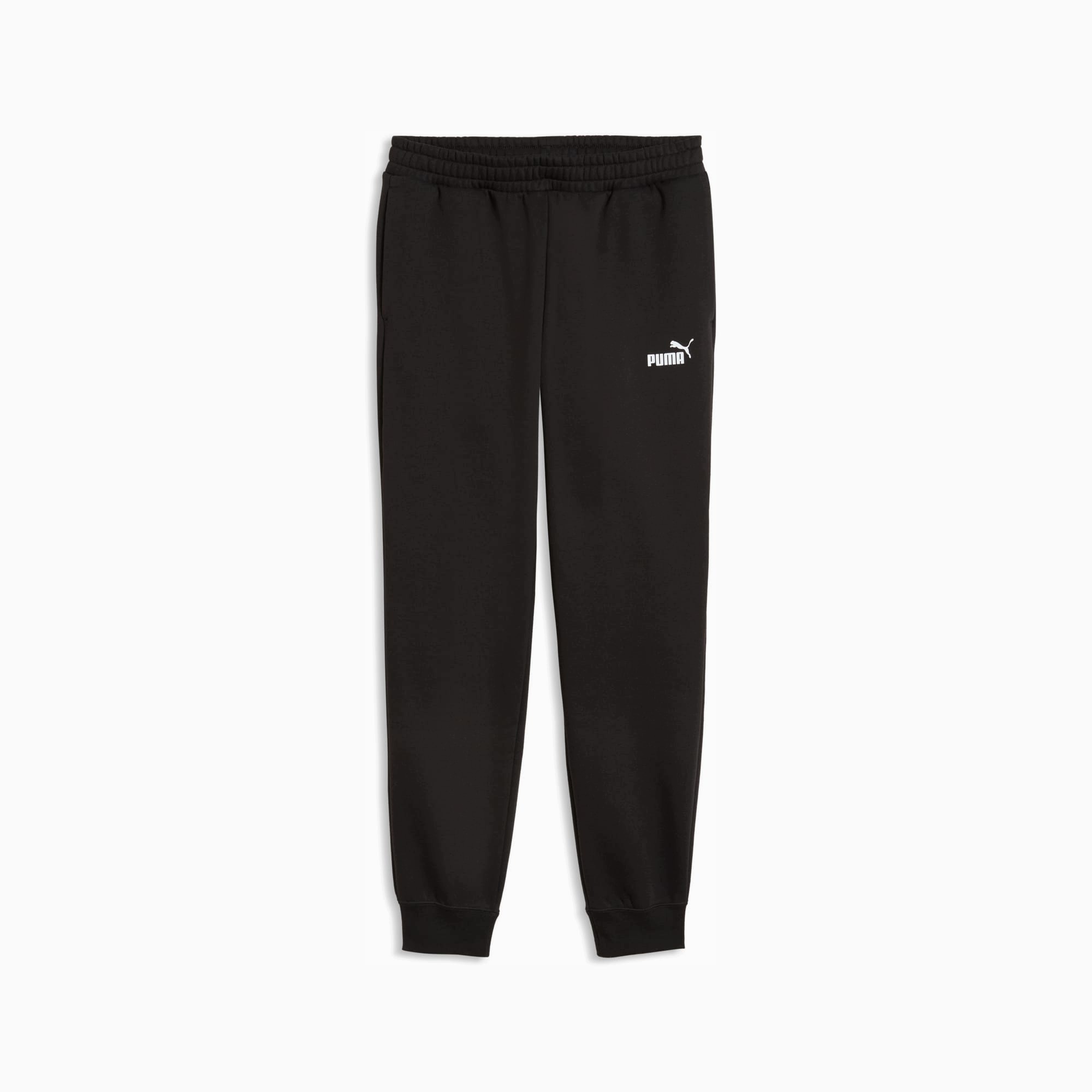 kalhoty Ess Sweatpants Fl Puma pánské tepláky 695904 černé vel. S