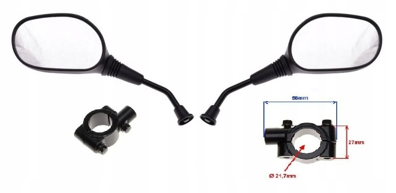 2x LUSTERKA + MOCOWANIE Quad Bashan BS250S-5 250cc