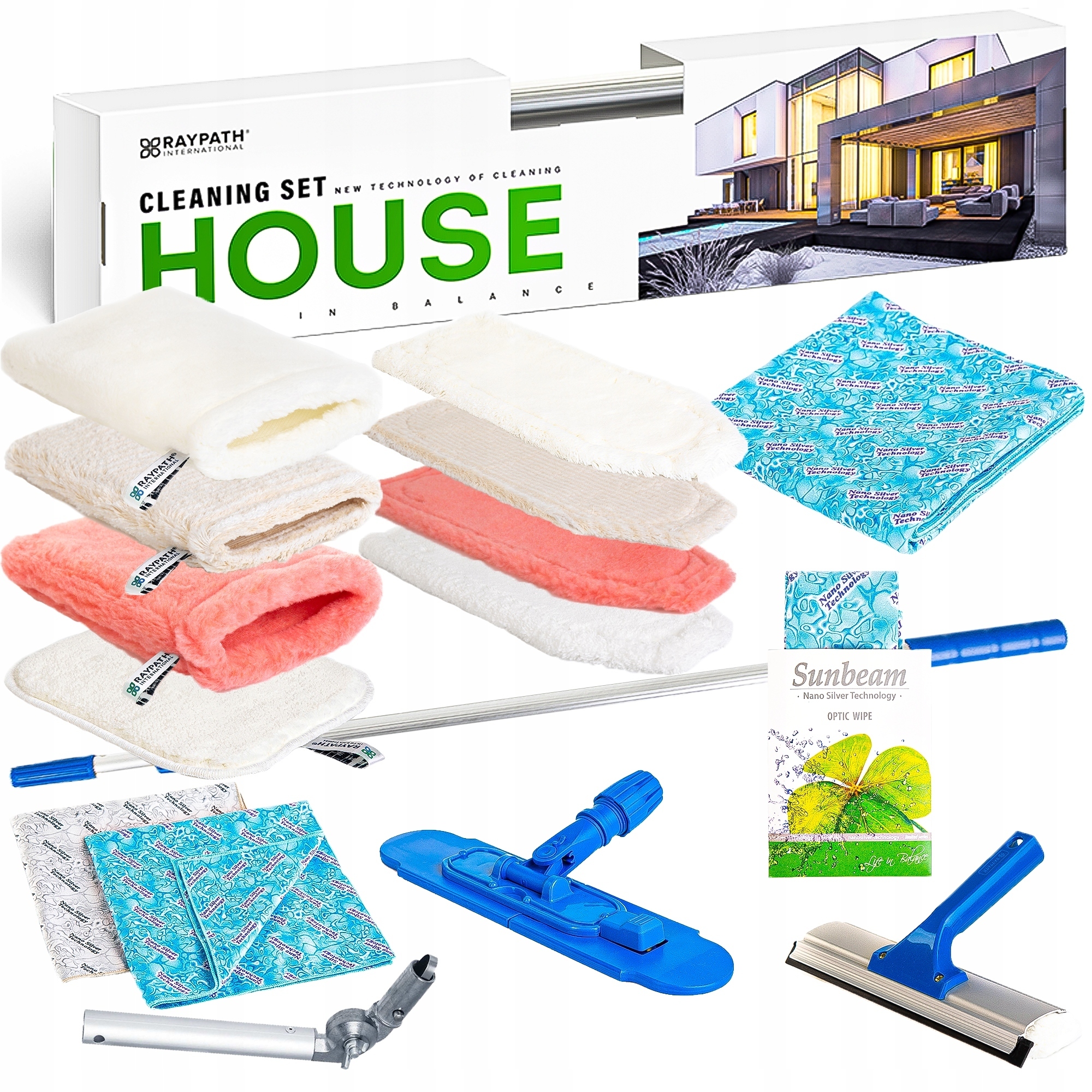 Levně Raypath Kompletní Úklidová Sada Standard S Nanostříbrem