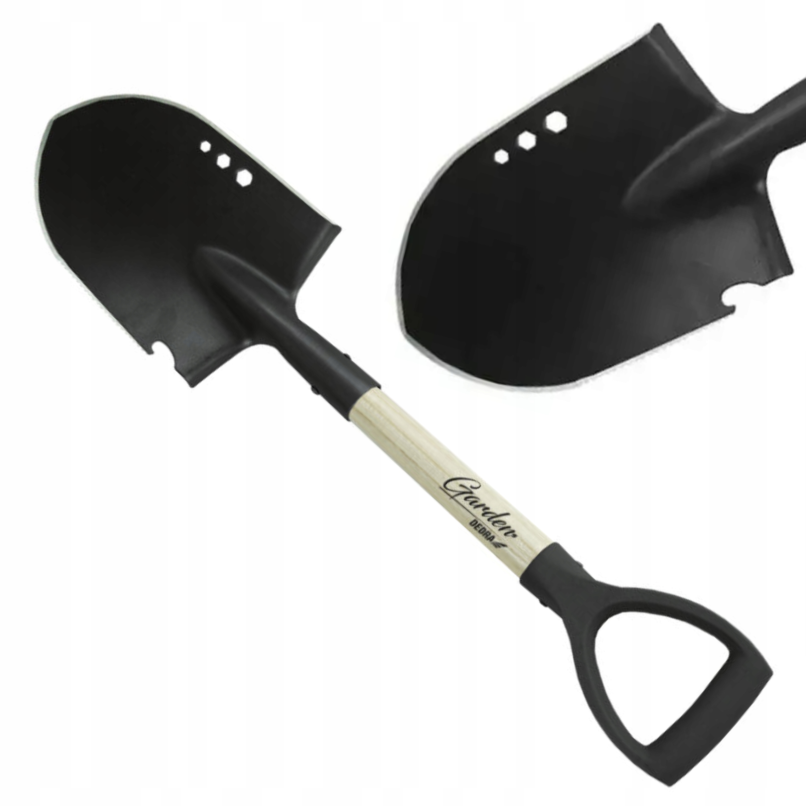 SAPERKA MAŁA ŁOPATA SZPADEL SOLIDNA 68CM DEDRA WIELOZADANIOWA OSTRA