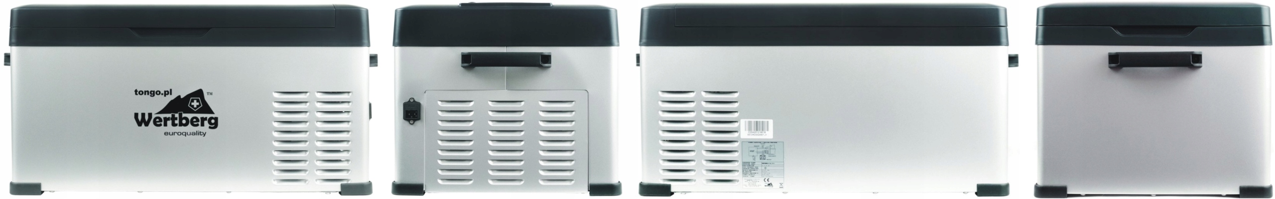 25L lodówka zamrażarka -20°C 12V/24V|230V bluetooth samochodowa sprężarkowa Cechy dodatkowe miejsce na butelkę tryb ECO uchwyt