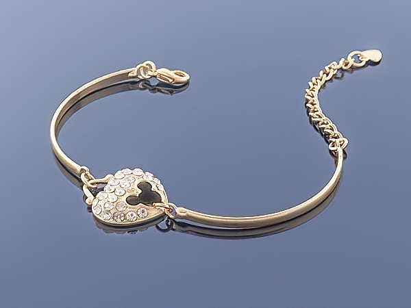 

Złota bransoletka Charms 14k